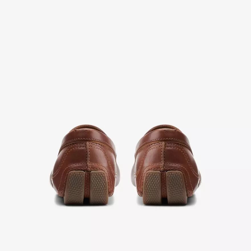 Markman Plain Herren-Mokassin-Loafer aus dunkelbraunem Leder Markman Plain Herren-Mokassin-Loafer aus dunkelbraunem Leder