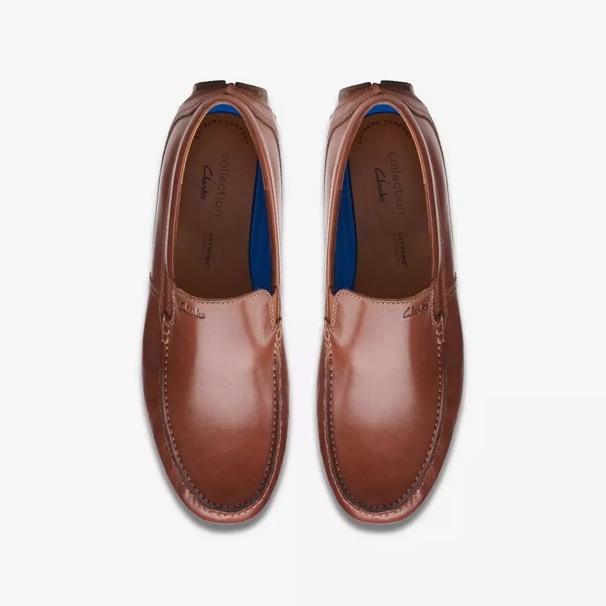 Markman Plain Herren-Mokassin-Loafer aus dunkelbraunem Leder Markman Plain Herren-Mokassin-Loafer aus dunkelbraunem Leder