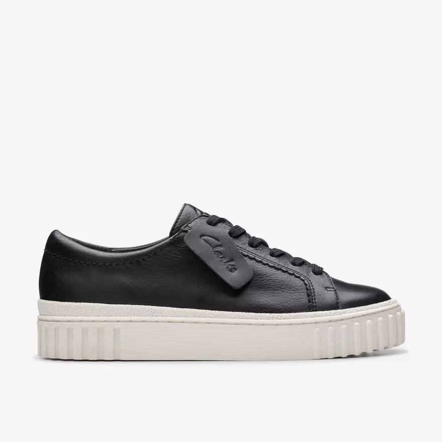 Mayhill Walk Damen-Sneaker aus schwarzem Leder Mayhill Walk Damen-Sneaker aus schwarzem Leder