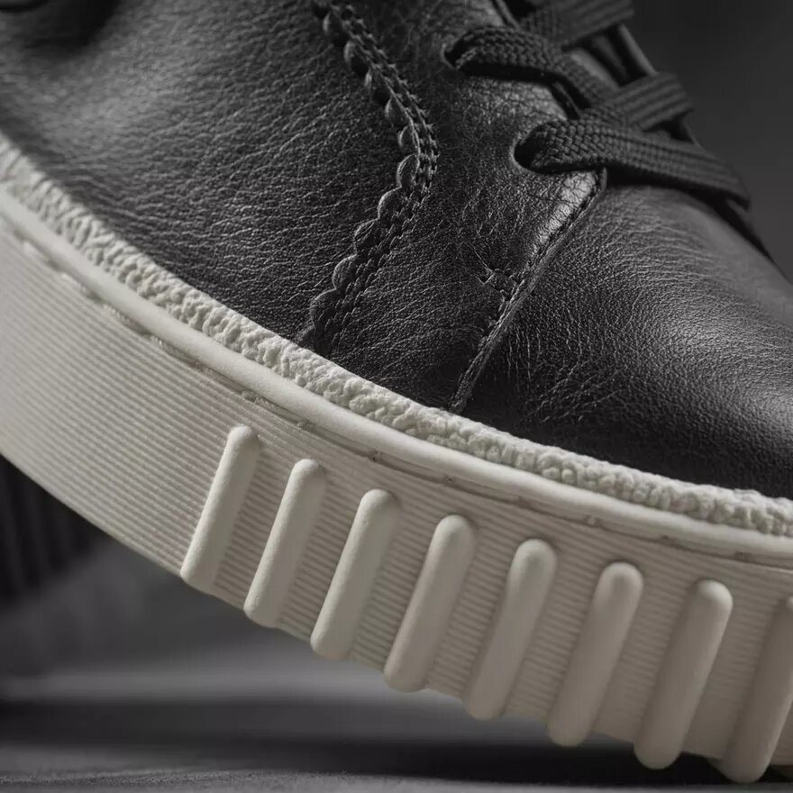 Mayhill Walk Damen-Sneaker aus schwarzem Leder Mayhill Walk Damen-Sneaker aus schwarzem Leder
