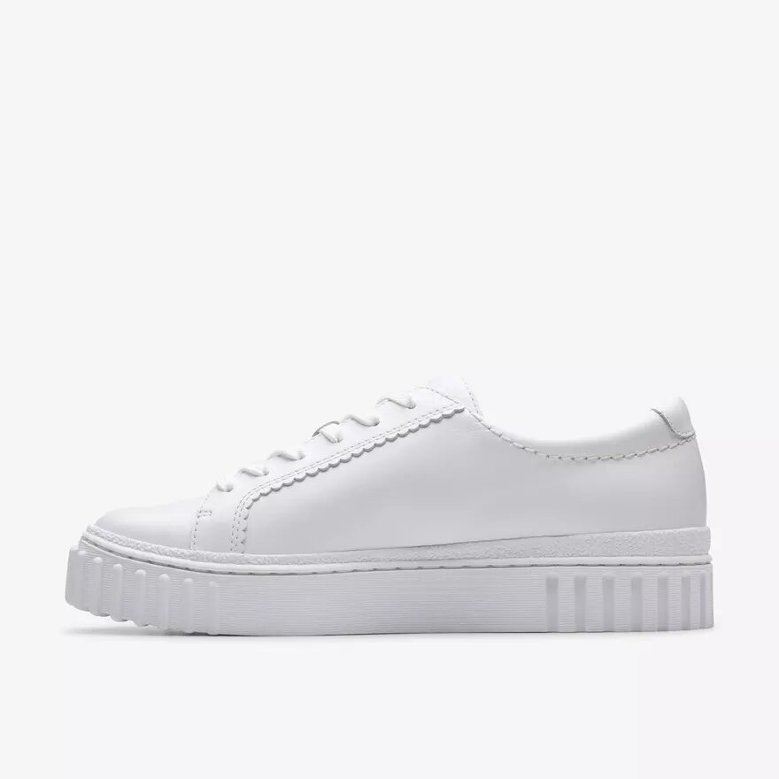 Mayhill Walk Damen-Sneaker aus weißem Leder Mayhill Walk Damen-Sneaker aus weißem Leder