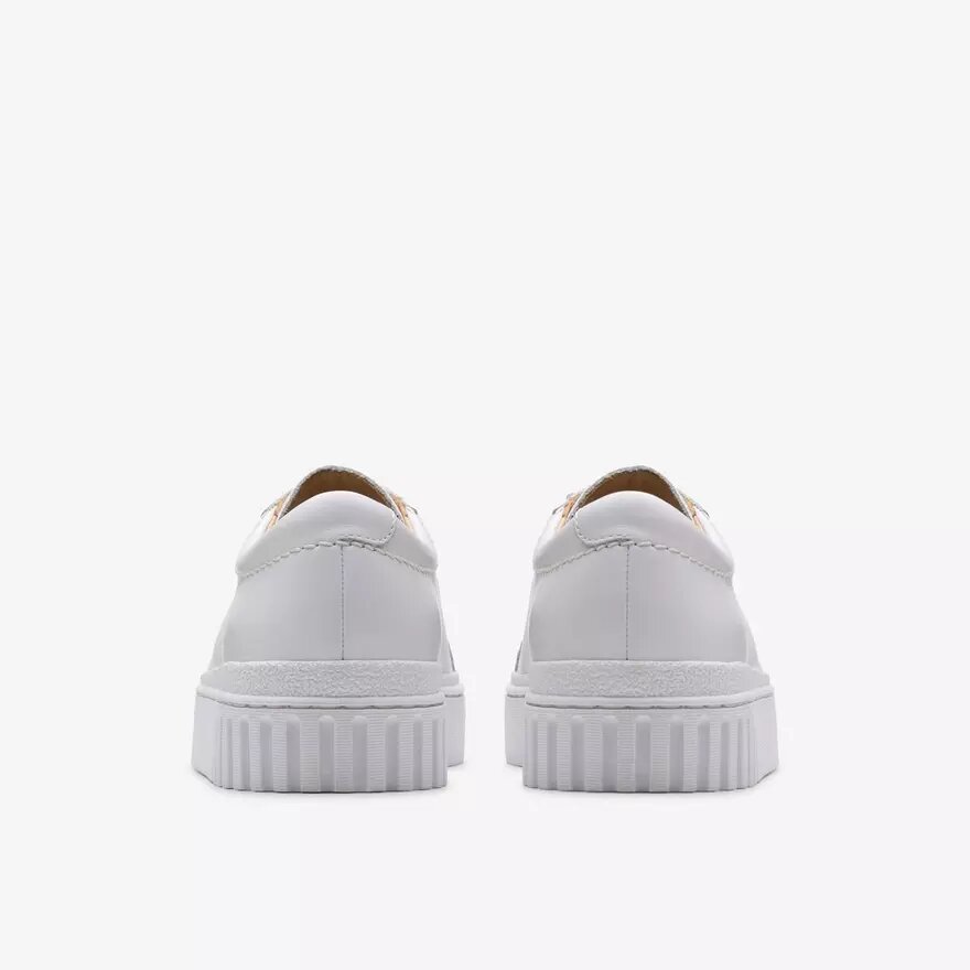 Mayhill Walk Damen-Sneaker aus weißem Leder Mayhill Walk Damen-Sneaker aus weißem Leder