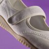 Meridor Jane Spangenschuhe für Damen aus cremefarbenem Wildleder