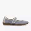 Meridor Jane Spangenschuhe für Damen aus hellblauem Wildleder Meridor Jane Spangenschuhe für Damen aus hellblauem Wildleder