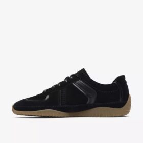 Meridor Lo Damen-Sneaker aus schwarzem Wildleder