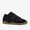 Meridor Lo Damen-Sneaker aus schwarzem Wildleder