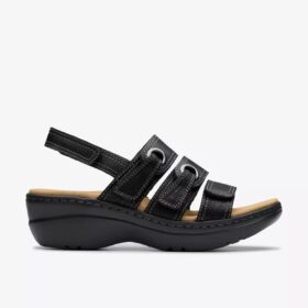 Merliah2 Bali Keilabsatzsandalen für Damen in Schwarz