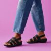 Merliah2 Bali Keilabsatzsandalen für Damen in Schwarz Merliah2 Bali Keilabsatzsandalen für Damen in Schwarz