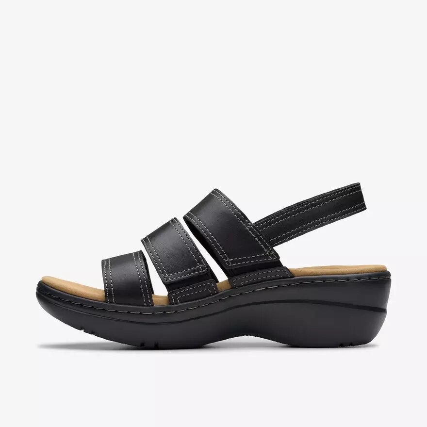 Merliah2 Bali Keilabsatzsandalen für Damen in Schwarz Merliah2 Bali Keilabsatzsandalen für Damen in Schwarz