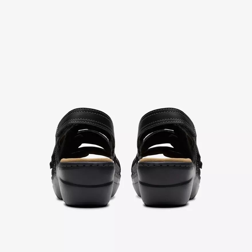 Merliah2 Bali Keilabsatzsandalen für Damen in Schwarz Merliah2 Bali Keilabsatzsandalen für Damen in Schwarz