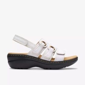 Merliah2 Bali White Keilabsatzsandalen für Damen