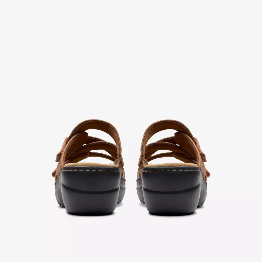 Merliah2 Cove Keilabsätze für Damen aus hellbraunem Leder Merliah2 Cove Keilabsätze für Damen aus hellbraunem Leder