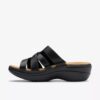 Merliah2 Cove Keilabsätze für Damen aus schwarzem Leder Merliah2 Cove Keilabsätze für Damen aus schwarzem Leder