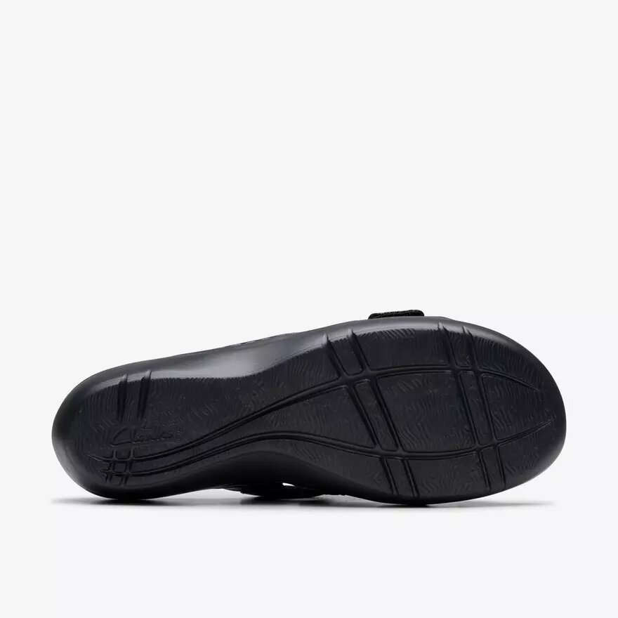 Merliah2 Cove Keilabsätze für Damen aus schwarzem Leder Merliah2 Cove Keilabsätze für Damen aus schwarzem Leder