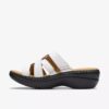 Merliah2 Cove Keilabsätze für Damen aus weißem Leder Merliah2 Cove Keilabsätze für Damen aus weißem Leder