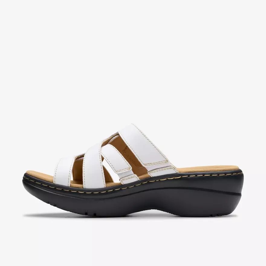 Merliah2 Cove Keilabsätze für Damen aus weißem Leder Merliah2 Cove Keilabsätze für Damen aus weißem Leder