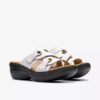 Merliah2 Cove Keilabsätze für Damen aus weißem Leder Merliah2 Cove Keilabsätze für Damen aus weißem Leder