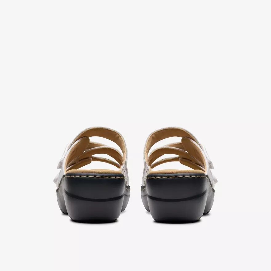 Merliah2 Cove Keilabsätze für Damen aus weißem Leder Merliah2 Cove Keilabsätze für Damen aus weißem Leder
