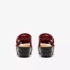 Merliah2 Keilabsatzschuhe für Damen aus rubinrotem Leder Merliah2 Keilabsatzschuhe für Damen aus rubinrotem Leder