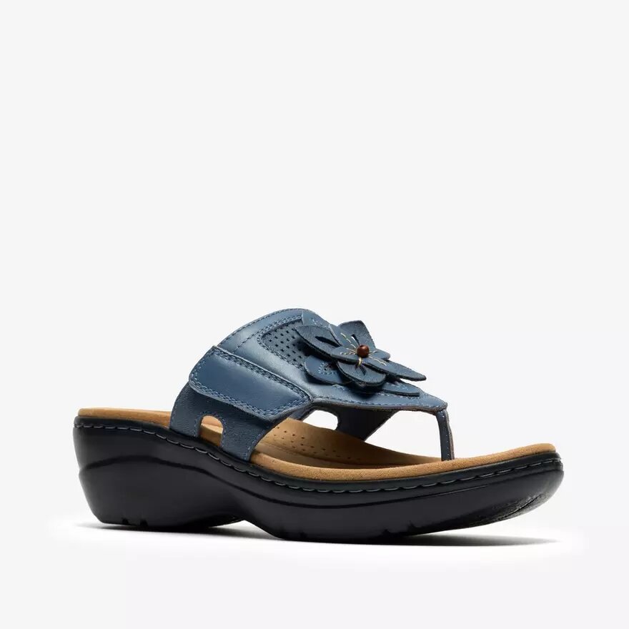 Merliah2 Kyla Keilabsatzschuhe für Damen in Denimblau Merliah2 Kyla Keilabsatzschuhe für Damen in Denimblau