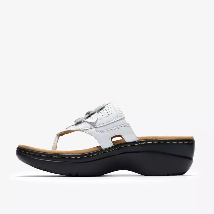 Merliah2 Kyla Kombinations-Keilabsatz-Sandalen für Damen in Weiß Merliah2 Kyla Kombinations-Keilabsatz-Sandalen für Damen in Weiß
