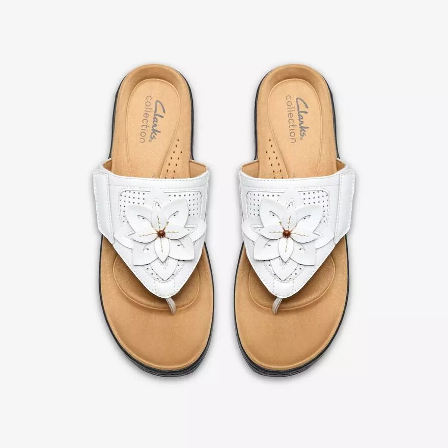 Merliah2 Kyla Kombinations-Keilabsatz-Sandalen für Damen in Weiß Merliah2 Kyla Kombinations-Keilabsatz-Sandalen für Damen in Weiß