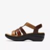 Merliah2 Ruby Tan Kombi-Keilabsatzschuhe für Damen Merliah2 Ruby Tan Kombi-Keilabsatzschuhe für Damen