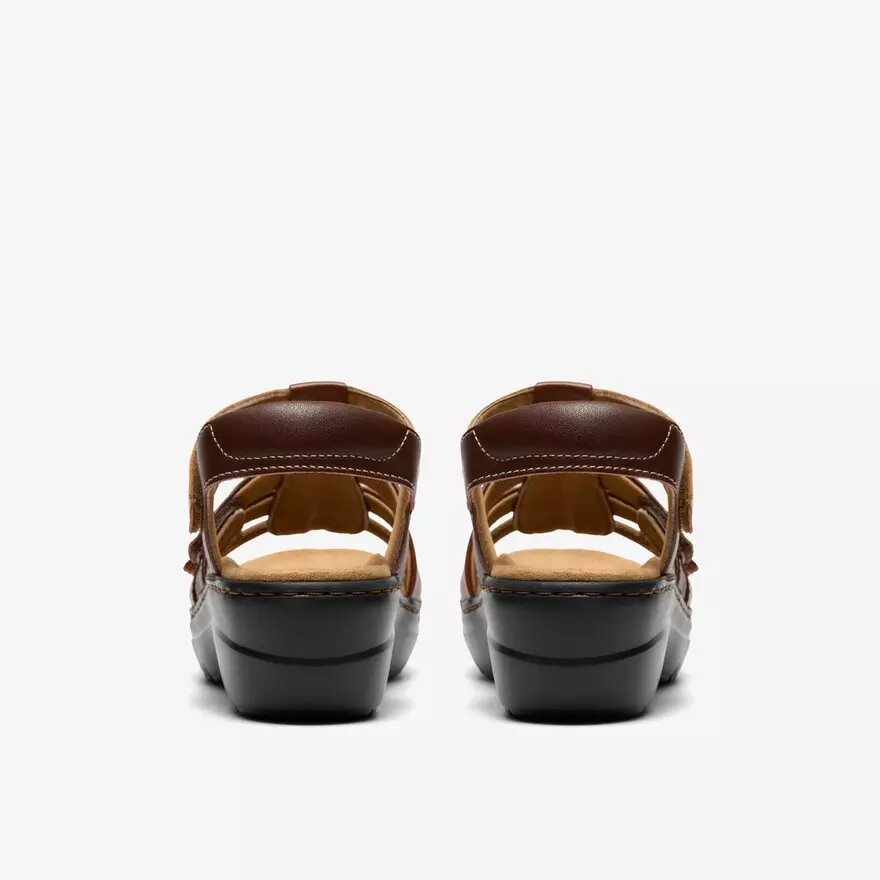 Merliah2 Ruby Tan Kombi-Keilabsatzschuhe für Damen Merliah2 Ruby Tan Kombi-Keilabsatzschuhe für Damen