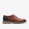Monahan Oxford Schuhe für Herren aus hellbraunem Glattleder | clarks