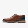 Monahan Oxford Schuhe für Herren aus hellbraunem Glattleder | clarks