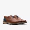 Monahan Oxford Schuhe für Herren aus hellbraunem Glattleder | clarks