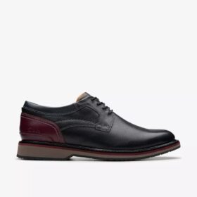 Monahan Oxford Schuhe für Herren aus schwarzem Glattleder | clarks