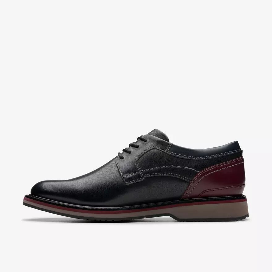 Monahan Oxford Schuhe für Herren aus schwarzem Glattleder | clarks Monahan Oxford Schuhe für Herren aus schwarzem Glattleder | clarks