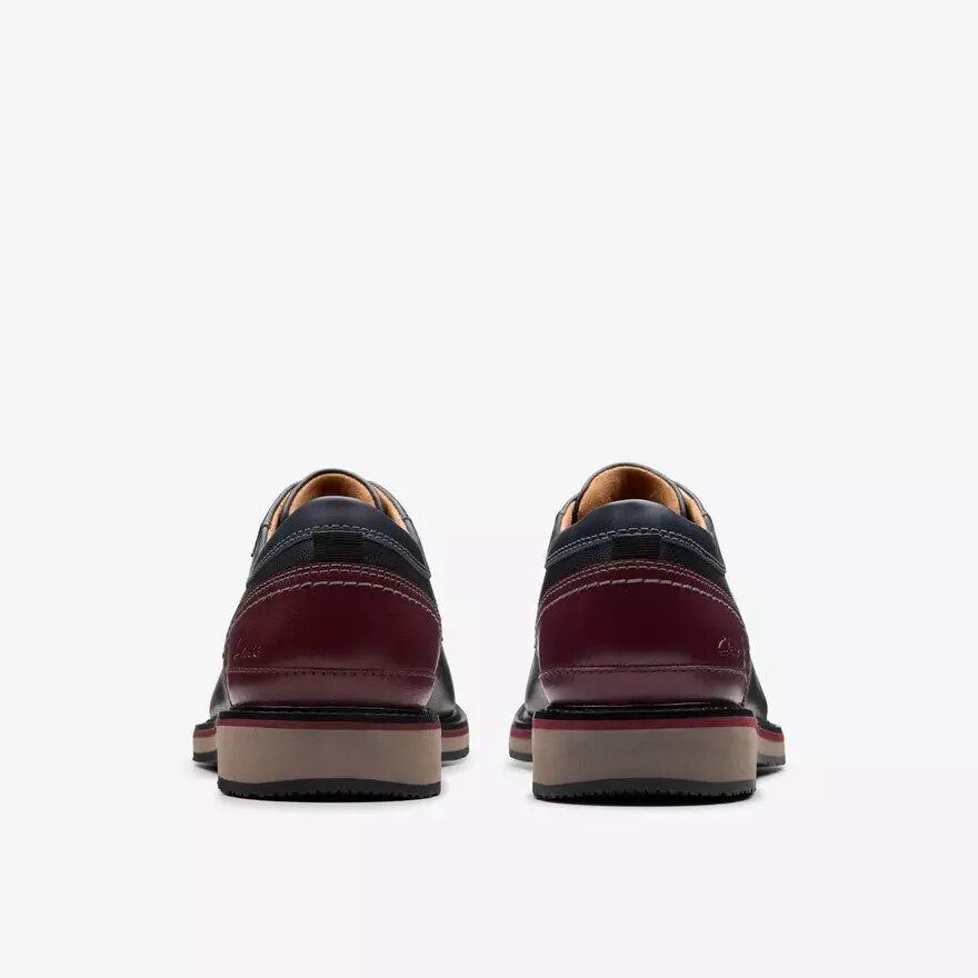 Monahan Oxford Schuhe für Herren aus schwarzem Glattleder | clarks Monahan Oxford Schuhe für Herren aus schwarzem Glattleder | clarks