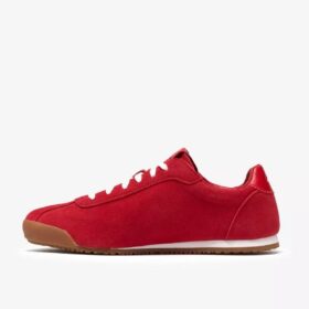 Moritz Lo2 Damen-Sneaker aus rotem Wildleder