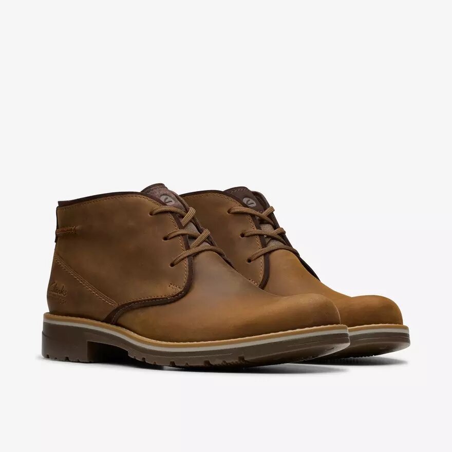 Morris Peak Herren-Stiefeletten aus Bienenwachsleder Morris Peak Herren-Stiefeletten aus Bienenwachsleder
