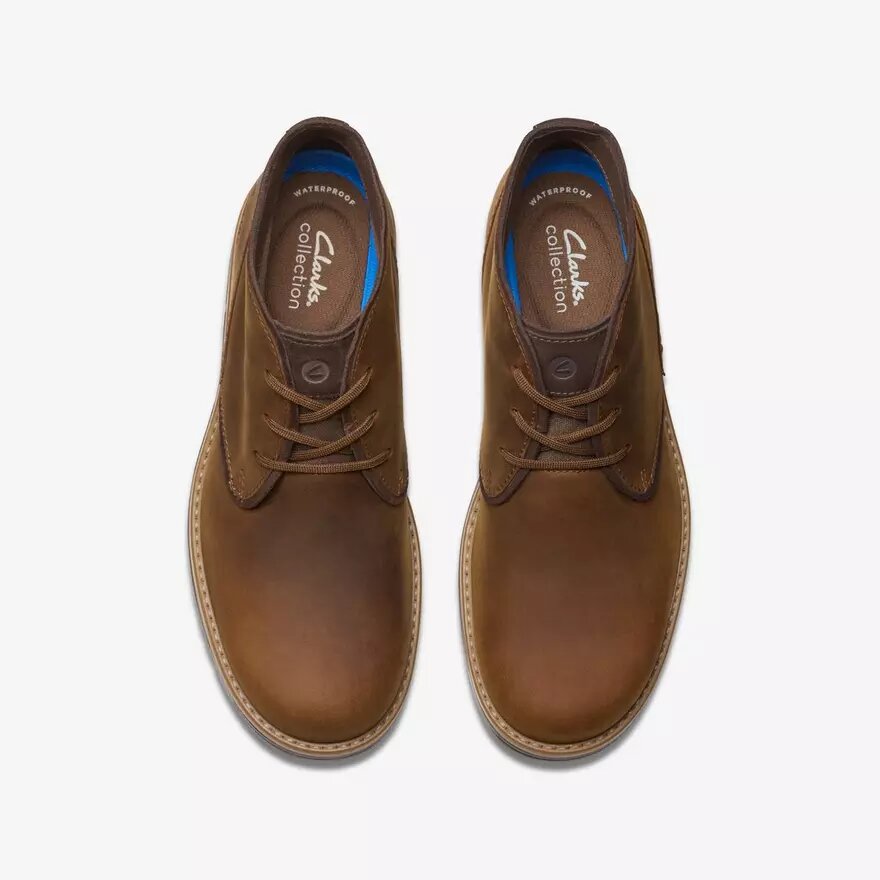 Morris Peak Herren-Stiefeletten aus Bienenwachsleder Morris Peak Herren-Stiefeletten aus Bienenwachsleder