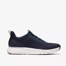 Motion Trek Lt Herren-Sneaker aus Strick in Marineblau