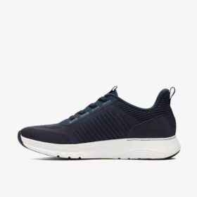 Motion Trek Lt Herren-Sneaker aus Strick in Marineblau