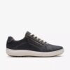 Nalle Lace Damen-Sneaker aus marineblauem Nubukleder Nalle Lace Damen-Sneaker aus marineblauem Nubukleder