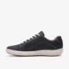 Nalle Lace Damen-Sneaker aus marineblauem Nubukleder Nalle Lace Damen-Sneaker aus marineblauem Nubukleder