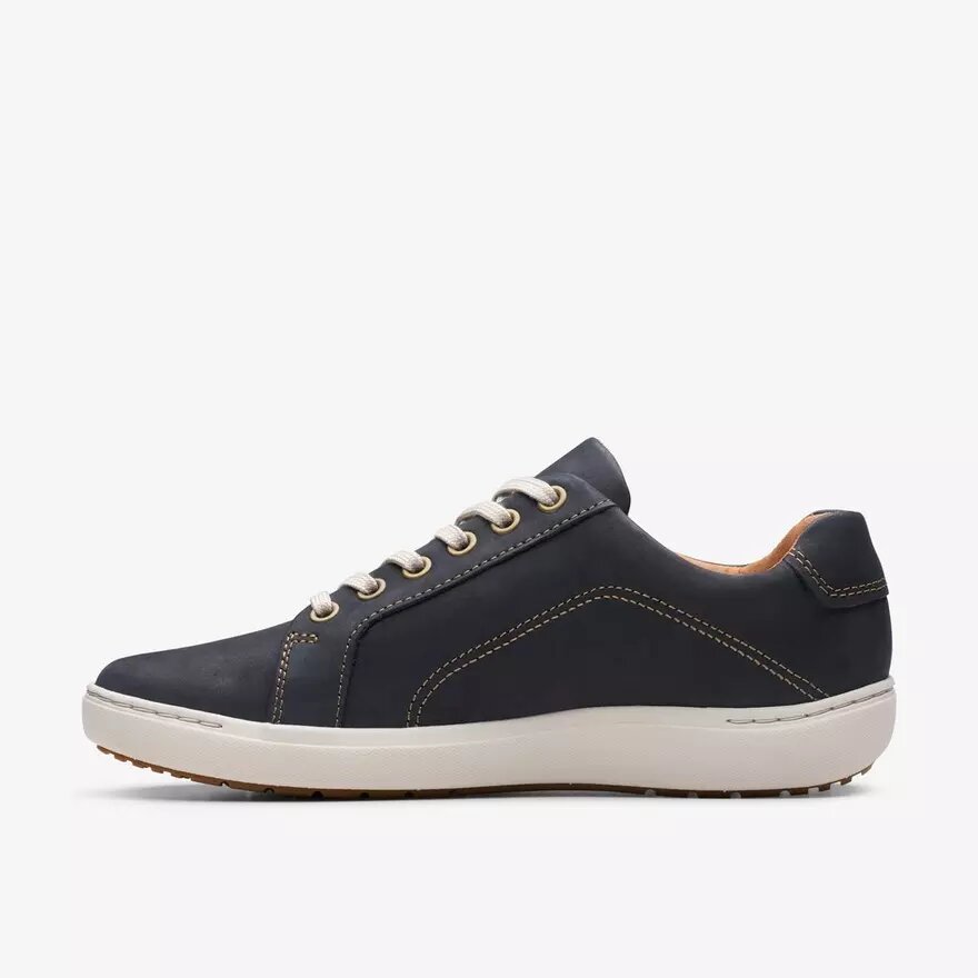 Nalle Lace Damen-Sneaker aus marineblauem Nubukleder Nalle Lace Damen-Sneaker aus marineblauem Nubukleder