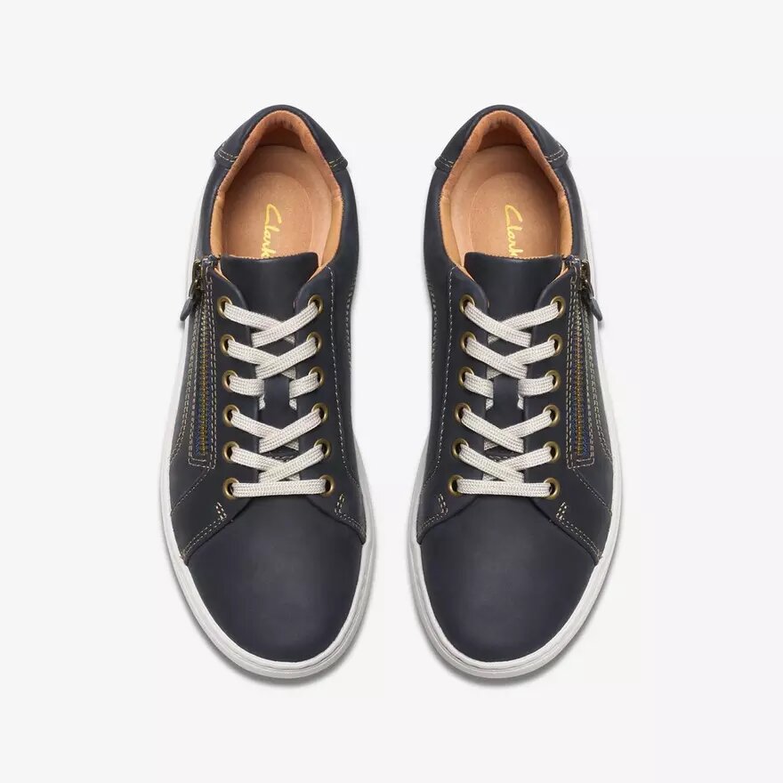 Nalle Lace Damen-Sneaker aus marineblauem Nubukleder Nalle Lace Damen-Sneaker aus marineblauem Nubukleder