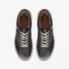 Nalle Lace Damen-Sneaker aus schwarzem Leder Nalle Lace Damen-Sneaker aus schwarzem Leder