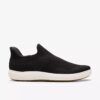 Nalle Step Slip-Ons für Damen in Schwarz aus Strick Nalle Step Slip-Ons für Damen in Schwarz aus Strick