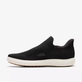 Nalle Step Slip-Ons für Damen in Schwarz aus Strick