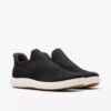 Nalle Step Slip-Ons für Damen in Schwarz aus Strick Nalle Step Slip-Ons für Damen in Schwarz aus Strick