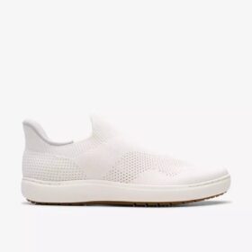 Nalle Step Slip-Ons für Damen in Weiß aus Strick