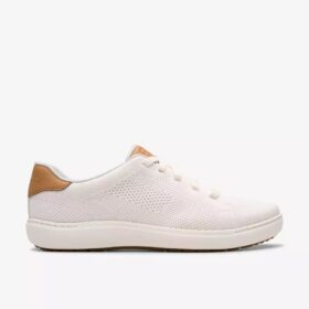Nalle Walk weiße Strick-Sneaker für Damen