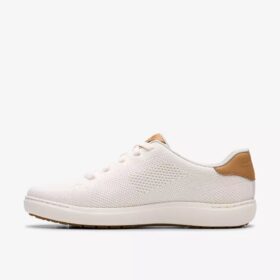 Nalle Walk weiße Strick-Sneaker für Damen